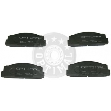 3512 OPTIMAL Комплект тормозных колодок, дисковый тормоз