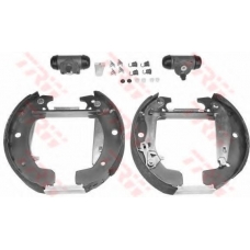 GSK1024 TRW Комплект тормозных колодок