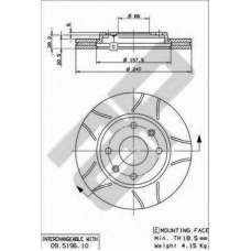 X 24249 AP Тормозной диск