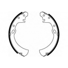 GS8589 TRW Комплект тормозных колодок