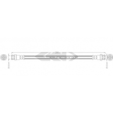 340526 SPIDAN Тормозной шланг