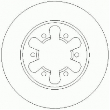 D2447 ROULUNDS Тормозной диск