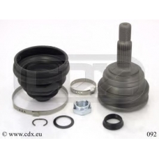 092 CDX Шарнирный комплект, приводной вал