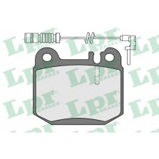 05P901A LPR Комплект тормозных колодок, дисковый тормоз