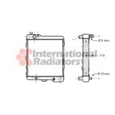 03002017 VAN WEZEL Радиатор, охлаждение двигателя