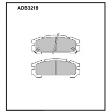 ADB3218 Allied Nippon Тормозные колодки