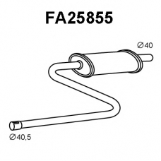FA25855 VENEPORTE Предглушитель выхлопных газов