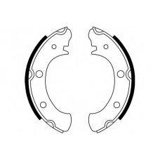 S209 SIMER Комплект тормозных колодок