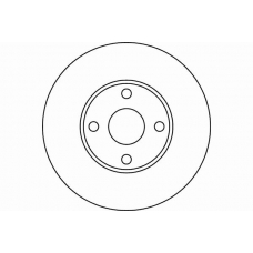 MDC1587 MINTEX Тормозной диск