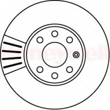 562069B BENDIX Тормозной диск