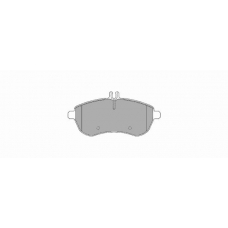 993 SIMER Комплект тормозных колодок, дисковый тормоз