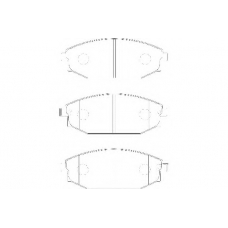 WBP23518A WAGNER LOCKHEED Комплект тормозных колодок, дисковый тормоз