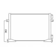 723M27 J. DEUS Конденсатор, кондиционер