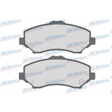 AC0581549D AC Delco Комплект тормозных колодок, дисковый тормоз