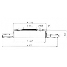 BDC3807 QUINTON HAZELL Тормозной диск
