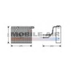 6043V100 SCHLIECKMANN Испаритель, кондиционер