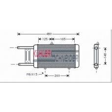 5014401 KUHLER SCHNEIDER Радиатор, охлаждение двигател