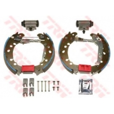 GSK1907 TRW Комплект тормозных колодок
