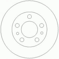 D2302 ROULUNDS Тормозной диск