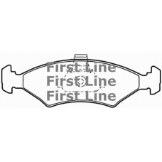 FBP3128 FIRST LINE Комплект тормозных колодок, дисковый тормоз