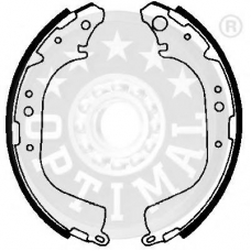BB-1720 OPTIMAL Комплект тормозных колодок
