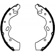 FSB611 FERODO Комплект тормозных колодок