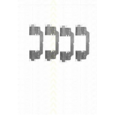 8105 101647 TRISCAN Комплектующие, колодки дискового тормоза