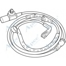 WIR5187 APEC Указатель износа, накладка тормозной колодки