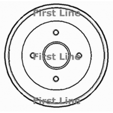 FBR959 FIRST LINE Тормозной барабан