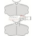 ADB1424 COMLINE Комплект тормозных колодок, дисковый тормоз
