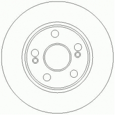 D2513 ROULUNDS Тормозной диск