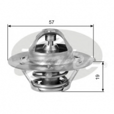 TH09082G1 GATES Термостат, охлаждающая жидкость