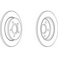 WGR1226-1 WAGNER LOCKHEED Тормозной диск