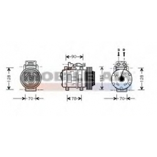 6030K062 SCHLIECKMANN Компрессор, кондиционер