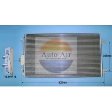 16-1999 AUTO AIR GLOUCESTER Конденсатор, кондиционер