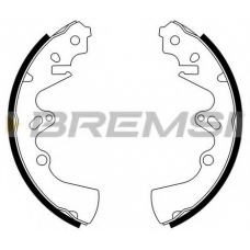GF0735 BREMSI Комплект тормозных колодок