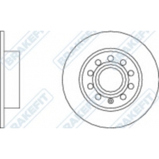DK6087 APEC Тормозной диск