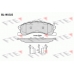 BL1955U2 FTE Комплект тормозных колодок, дисковый тормоз