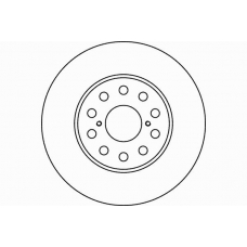 54496 PAGID Тормозной диск