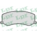 05P522 LPR Комплект тормозных колодок, дисковый тормоз