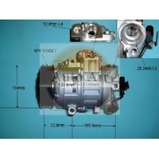 14-9718 AUTO AIR GLOUCESTER Компрессор, кондиционер