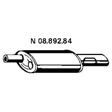 08.892.84 EBERSPACHER Глушитель выхлопных газов конечный