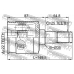 1211-CM10R FEBEST Шарнир, приводной вал