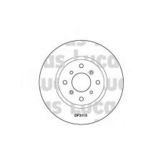 DF3113 TRW Тормозной диск