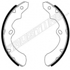 067.180 TRUSTING Комплект тормозных колодок