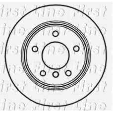 FBD1791 FIRST LINE Тормозной диск