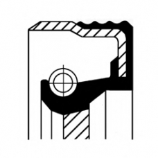 01020045B CORTECO Уплотняющее кольцо, коленчатый вал; уплотняющее ко