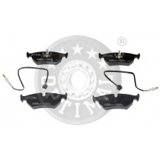 10044 OPTIMAL Комплект тормозных колодок, дисковый тормоз