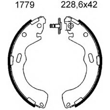 01779 BSF Комплект тормозных колодок