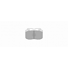 212 SIMER Комплект тормозных колодок, дисковый тормоз